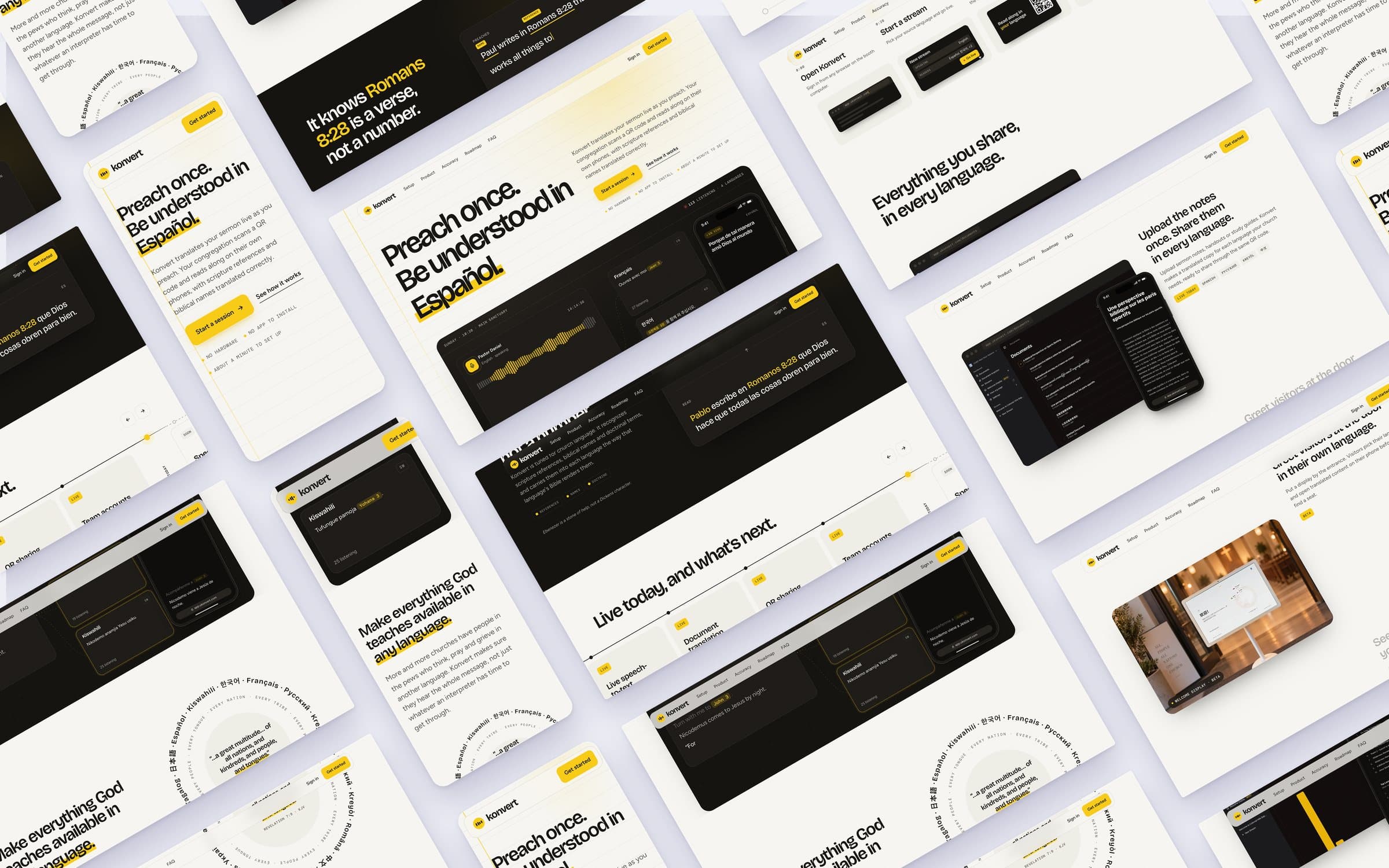 Live-translation software: Product site