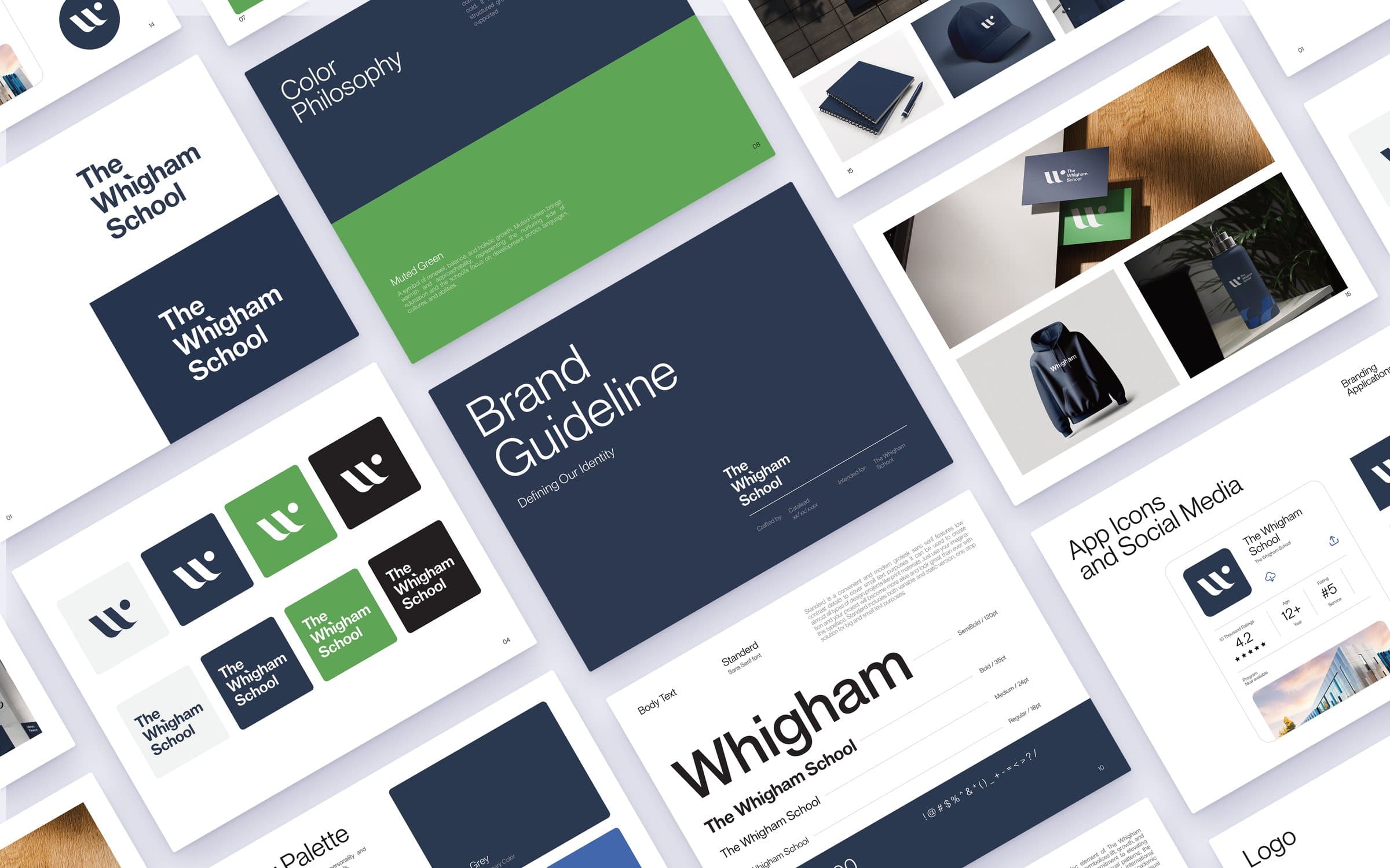 Private school: Brand book
