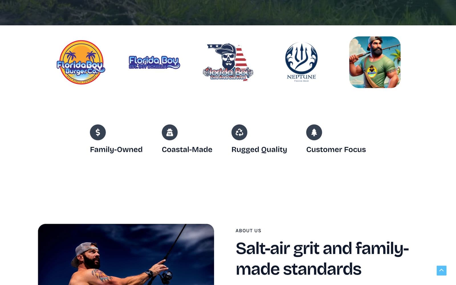 Lifestyle influencer & entrepreneur website, screen 2